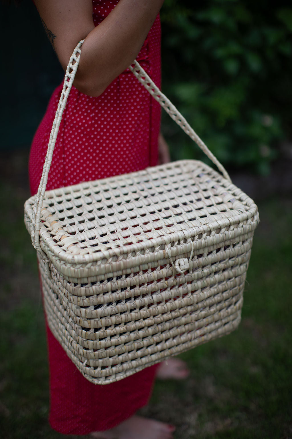 Palm Picnic Baskets - 3 SIZES