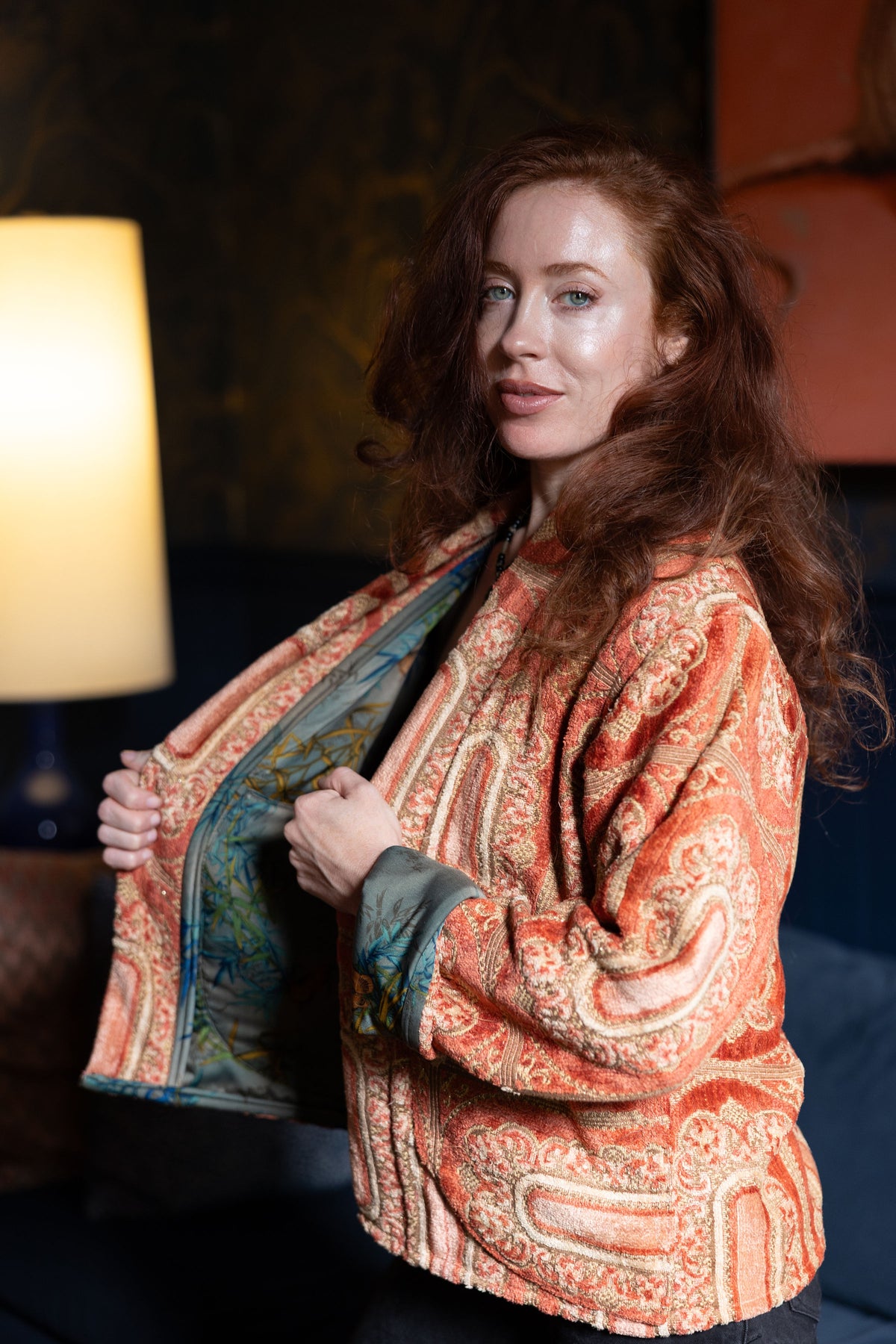 Atlas Velvet Kimono