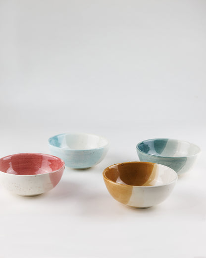 bowl - ceramic multicolor 