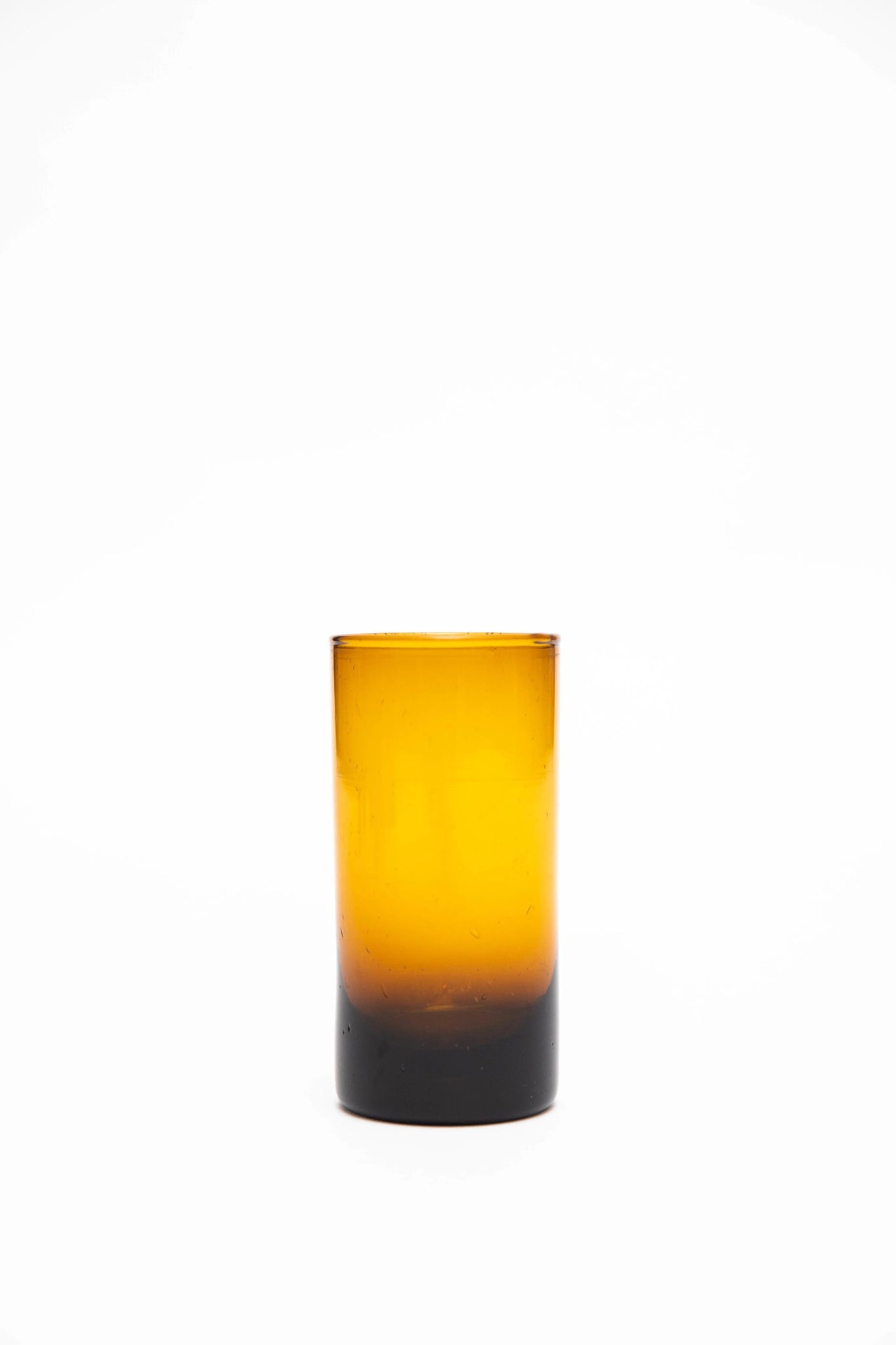 Tall Amber Glass (12)