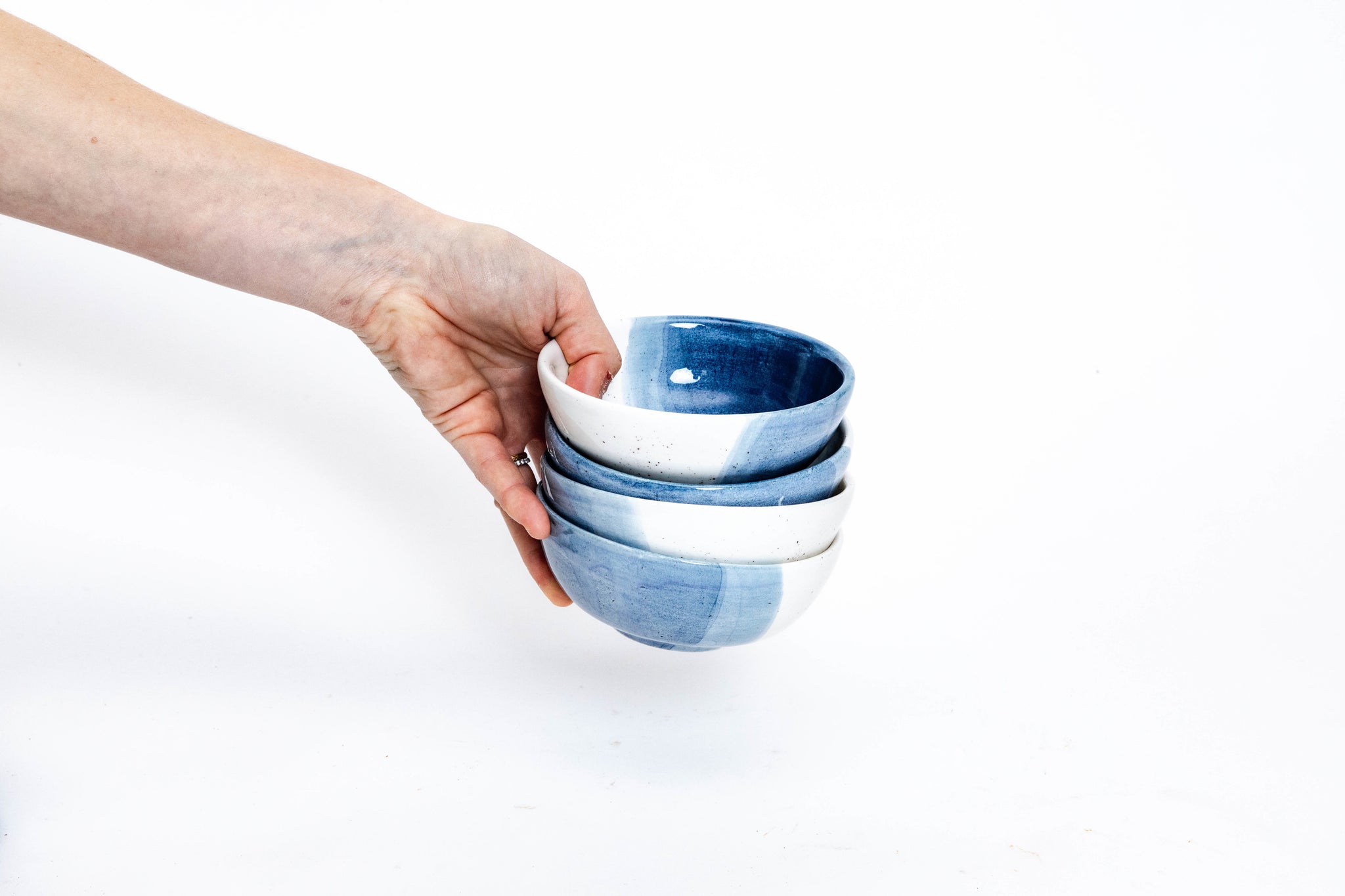Blue Ceramic Granola Bowl M (2)